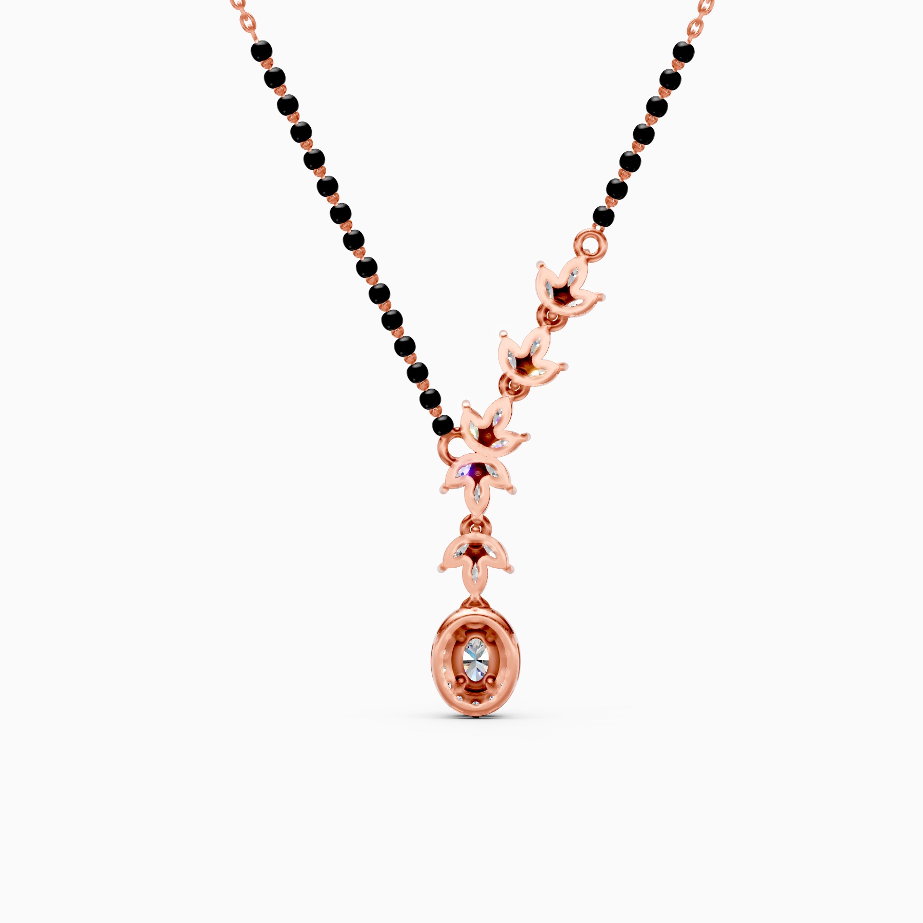 Eternal Bloom Lab Grown Diamond Mangalsutra